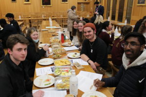 Cheney students at Philosothon, Magdalen College School