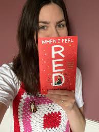 Author Lily Bailey with her new book 'When I Feel Red'